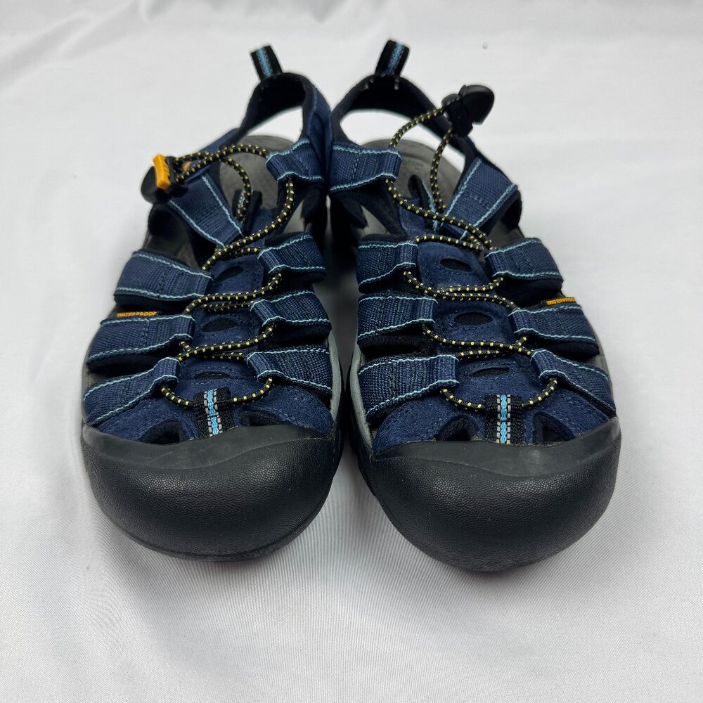 Keen Newport H2 Men's Size 8 Waterproof Hiking Sandals Navy Gray Shoes